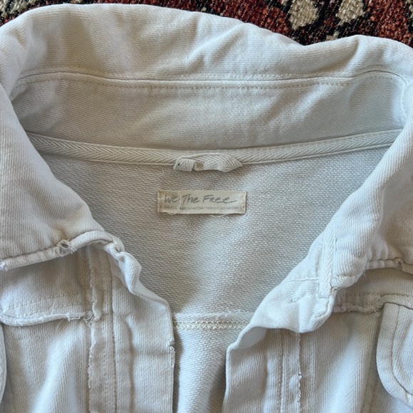 Free People Saturday Cropped Shirt Jacket - Picture 6 of 6
